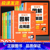 [老师推荐❥全2册]计算题+应用题 小学三年级 [正版]图解小学数学应用题计算题 一二三四五六年级全册小学数学逻辑思维思