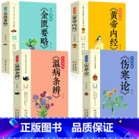 [正版]全彩版4册 中医四大名著黄帝内经+伤寒论+温病条辨+金匮要略 全解中医养生书籍大全 中草药书 中医入门医学书籍
