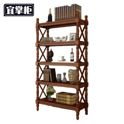 宜掌柜 书架 木质 个
