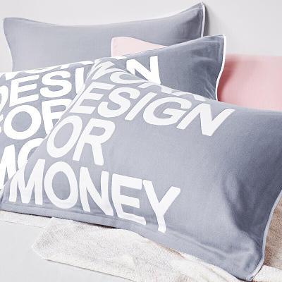 三利 枕巾 纯棉一对2条装 全棉纱布舒适透气加厚枕头巾 家用酒店卫生枕头盖巾 78×52cm 灰色2条 默认颜色 默认尺寸