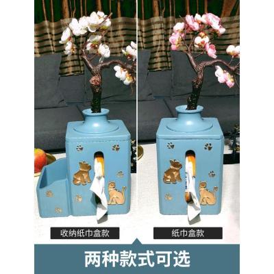 美帮汇小花瓶摆件创意客厅实用北欧客厅插花电视柜现代简约假花干花装饰