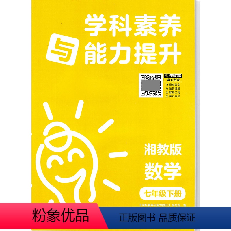 数学 七年级下 [正版]24春 学科素养与能力提升·数学七年级下册(配湘教版) 湖南教育出版社 书店图书