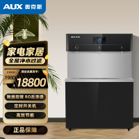 奥克斯(AUX)E260净水器开水器RO反渗透饮水机加热直饮净水一体机公司学校办公室多人 1开1温1直饮(上门安装)