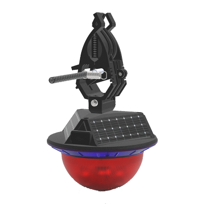 SINOMARC(深圳中跃)ZY3650 太阳能声光警示灯(单位:套)黑色