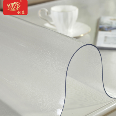 家柏饰(CORATED)茶几桌布桌垫餐桌布pvc桌布防水防油免洗餐桌垫电视柜透明水晶板