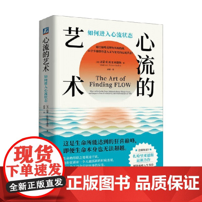 心流的艺术 如何进入心流状态 达蒙·扎哈里亚德斯 著 心理学