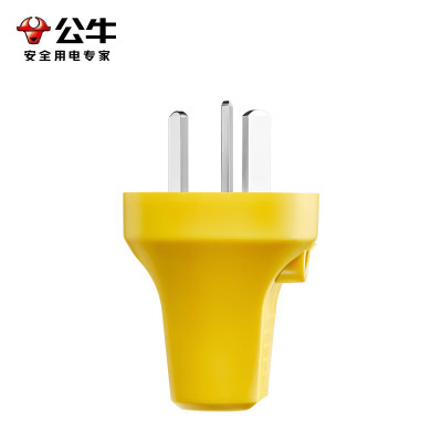 公牛(BULL)插头空调插 三脚16A大功率 独立盒装 GNT-16S2(单位:个)