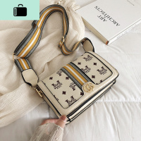 斜挎包女宽肩带皮小方包时尚单肩包2020新款韩版百搭小包包潮NEW LAKE女斜挎包