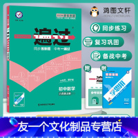 数学 八年级上 [友一个正版]2023版初中一遍过八年级上册数学北师大版 初二8年级上数学同步训练练习册 BSD 一遍过