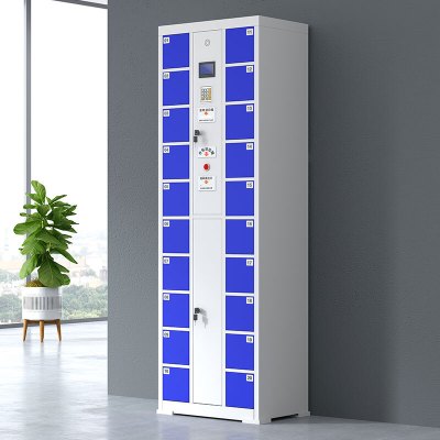 绵冠MIANGUAN电子存包柜商场超市单位智能手机存放柜寄存柜储物柜条码微信指纹刷卡