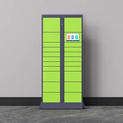 迅迈 10寸屏主柜21门智能快递柜小区驿站快递柜自提柜自助寄存柜菜鸟驿站储物柜微信柜