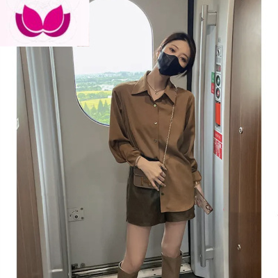 七斓搭配一整套西装套装女盐系穿搭御姐衬衫+短裤+西服外套三件套