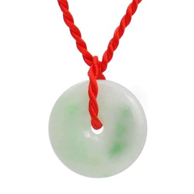 梦克拉 Mkela 翡翠平安扣吊坠 祝福 吊坠 翡翠 冰种 其他国内证书