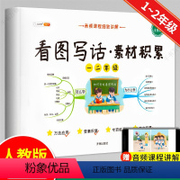 看图写话素材积累 小学通用 [正版]2023新版看图写话思维导图素材积累一年级二年级说话训练每日一练语文专项练习上册下册