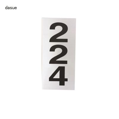 DASUE 粘贴式支柱号码牌(另配特制胶水)320*150mm(单位:块 )