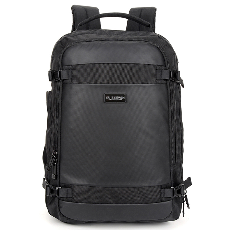 SUISSEWIN瑞士新款多功能商务休闲潮流双肩包背包SN99670
