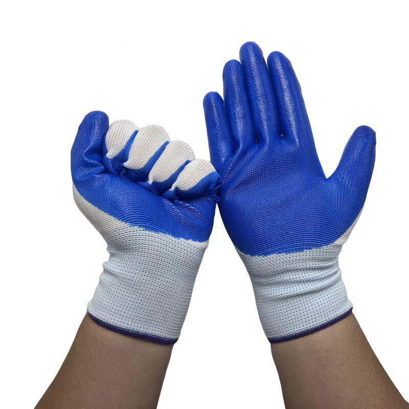 豫众诺 涂胶手套 尼龙丁晴 副