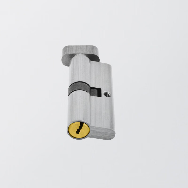 通用型锁芯 防盗锁芯 木门 房门锁 小80mm铝合金 (40+40)