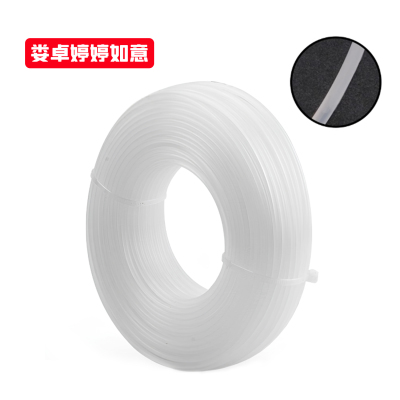 娄卓婷婷如意 割草机除草机割灌机打草头麻花锯齿钢丝圆形方形割草线尼龙打草绳 圆形2.7mm 卷