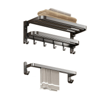 繁哲思浴室置物架2件套