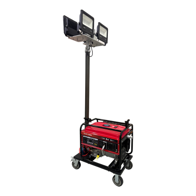 顶火 GMD6111 AC220V 100W*4 IP66 光源类别LED 发电机功率5KW 固态自动升降工作灯