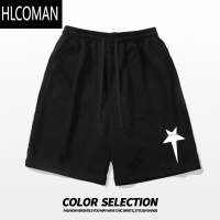 HLCOMANins国潮牌美式外穿运动短裤男夏季大裤衩直筒百搭大码五分裤