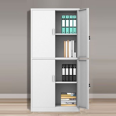 翌嘉 YJ-20072 文件柜钢制铁皮柜资料柜通双节文件柜