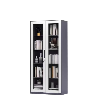 佳美良品 玻璃对开文件柜 A027/台