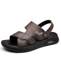 男士凉鞋男潮新款外穿耐磨沙滩鞋软底软面男式凉拖鞋_367