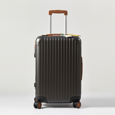 Z.M.N.(法国啄木鸟)经典竖条拉杆箱(拉链型)24寸-帕其克ZRA-9013-2