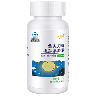 威海紫光金动力高含量退黑素褪黑素胶囊60粒 男性女性成人中老年人帮助提高睡眠质量改善睡眠保健品