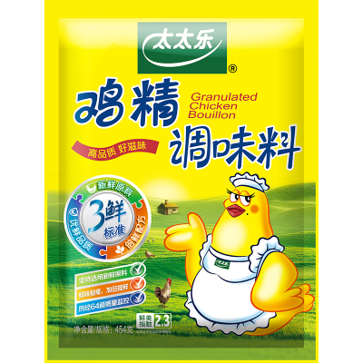 太太乐三鲜鸡精 厨房炒菜煲汤提鲜增味味精商用家用调味品 454g*2袋