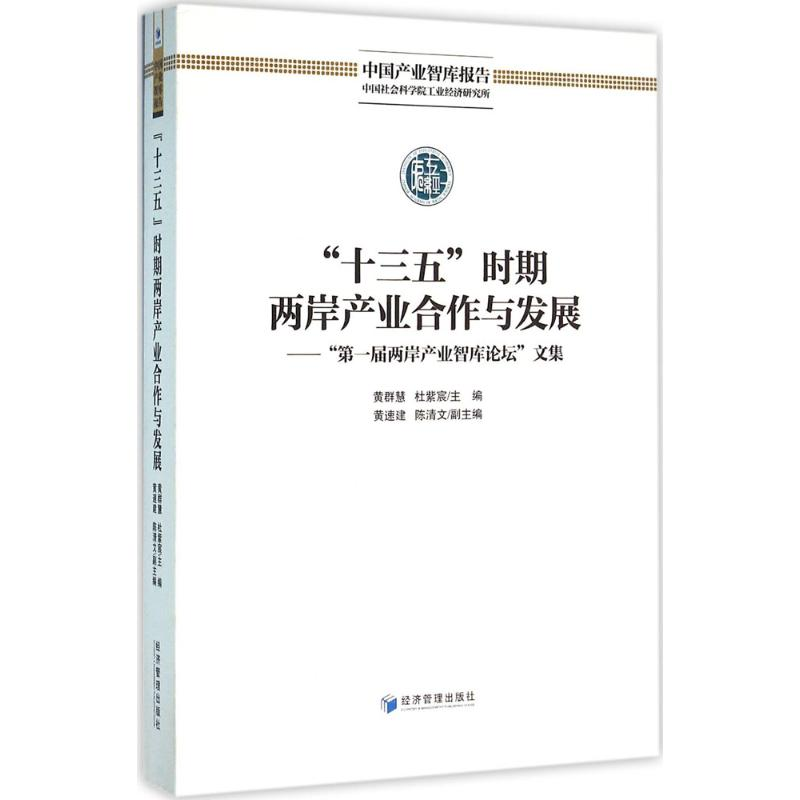 音像"十三五"时期两岸产业合作与发展黄慧群,杜紫宸 主编