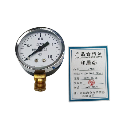 和居态 压力表 Φ100(0-1.6Mpa)个