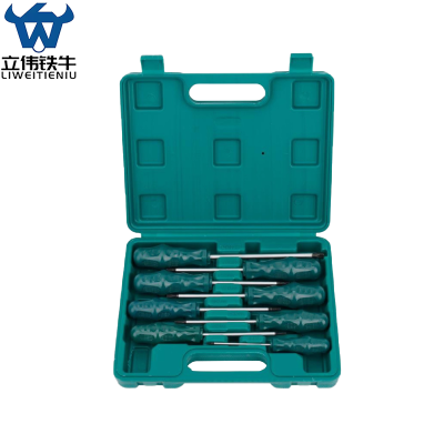 立伟铁牛塑盒米字8件套/套