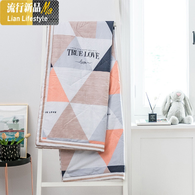 棉夏被空调被夏凉被棉薄被子单人双人春秋夏季被芯 三维工匠