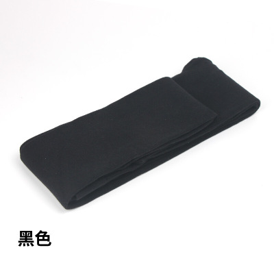 迪鲁奥(DILUAO)秋冬加厚款女士外穿连裤袜黑色棉质修身显瘦连脚毛圈打底裤 黑色 均码连脚