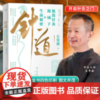 正版 针道:极简针灸视域下的生命秘密 左常波著 徐文兵 手绘插图 通俗易懂的针灸科普 中医 黄帝内经灵枢经 调节身体 治