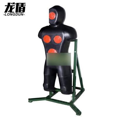 龙盾刺杀人形全身靶+底座 刺杀训练人形靶 刺杀训练器材 刺杀假人
