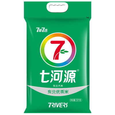 七河源东北优质米5kg 东北大米当季新粮