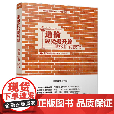 造价经验提升篇 做报价 有技巧 工程经济与管理 清华大学出版社 正版书籍