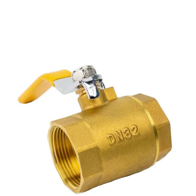 历途科技 自来水铜球阀 DN32 个