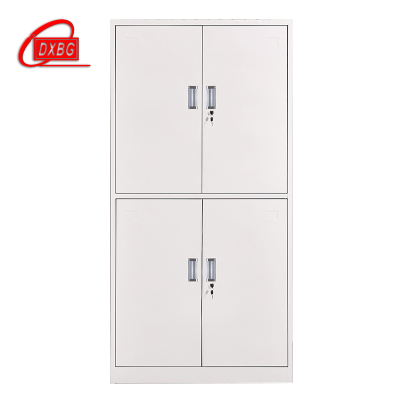 DXBG钢制办公文件柜铁皮柜矮柜资料密码带锁凭证档案员工储物更衣柜子通双节文件柜