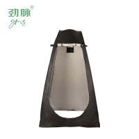 劲脉 户外洗澡帐篷 黑色-120*120*190CM 顶
