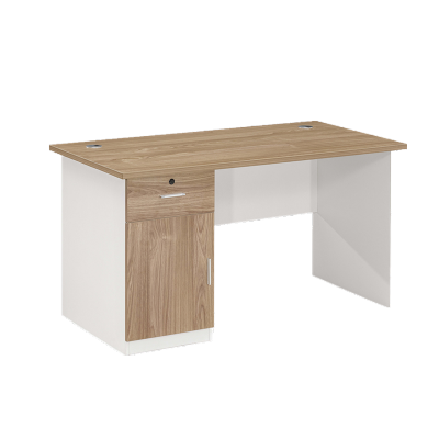 匡大板式办公桌固定柜职员桌