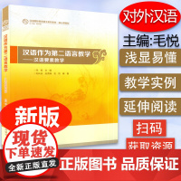 正版 汉语国际教育硕士教材 汉语作为第二语言教学----汉语要素教学 毛悦编 外语教学与研究出版社 978751355