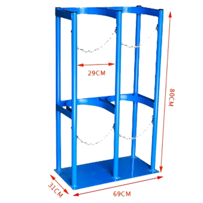 普拉塞(Plasser)加大乙炔瓶存放架子 双瓶80*31*69cm (个)