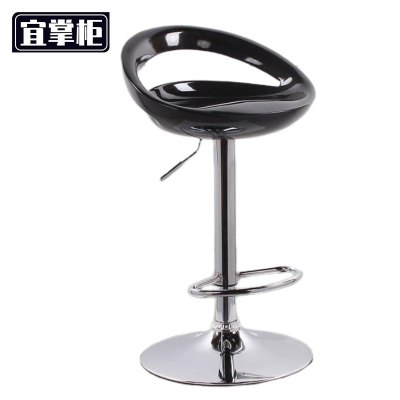 宜掌柜 升降吧台椅 黑色 个