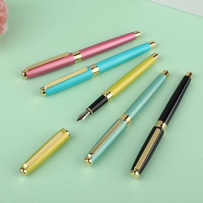 英雄钢笔A0502礼盒HERO礼物送礼定制刻字可换墨囊墨水笔套装日常练字女生送礼礼物