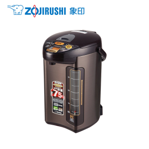 象印(ZO JIRUSHI)电热水壶日本原装进口VE真空保温省电除氯断电给水家用电热水瓶DNH40C 4L 棕色
